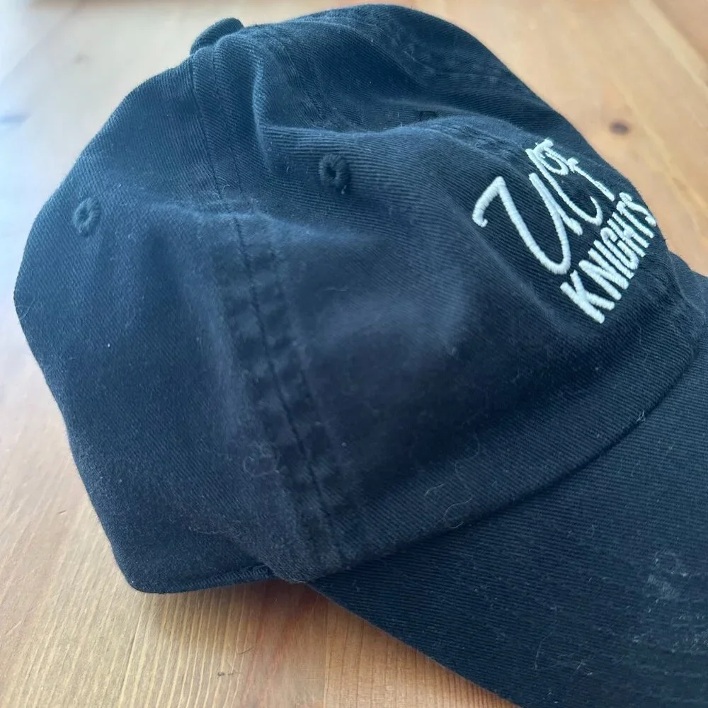 UCF Knights Hat Captivating Headwear Black Adjustable Strapback UCF Logo - Picture 4 of 4